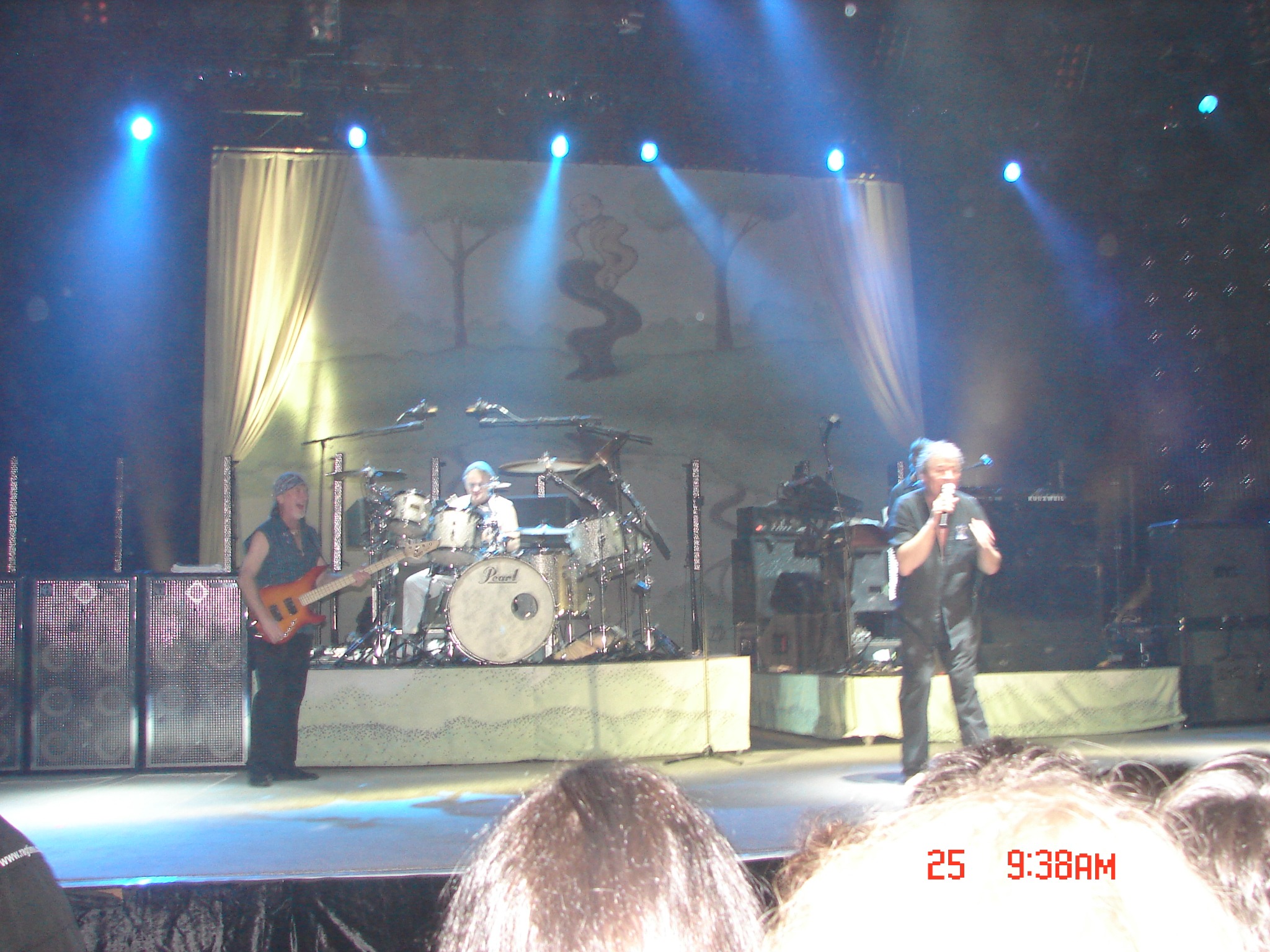 Deep Purple bei einem späteren Konzert